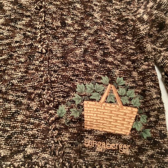 Women’s Longaberger Homestead button down cardigan sweater size small - Picture 8 of 11